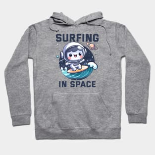 Surfing in Space - Astronaut Hoodie